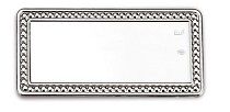 Lámina rectangular perlas Plata Isabel Cabanillas 569012