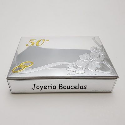Joyero Plata 50 Aniversario Eventi EV9077/18C