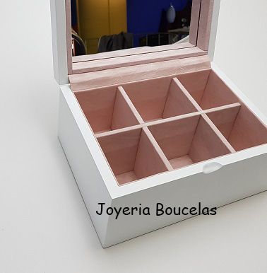 Joyero Madera con Plata Infantil G1106/B - Imagen 2