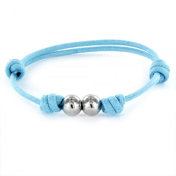 Pulsera Cuero con Plata My Life 9100607