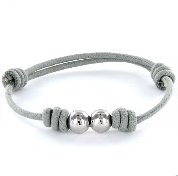 Pulsera Cuero con Plata My Life 9100611
