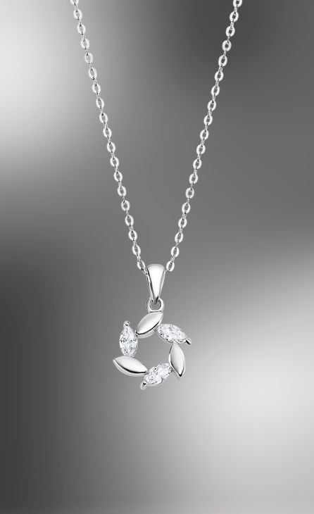Gargantilla Lotus Silver Chica LP3188/1/1 - Imagen 2