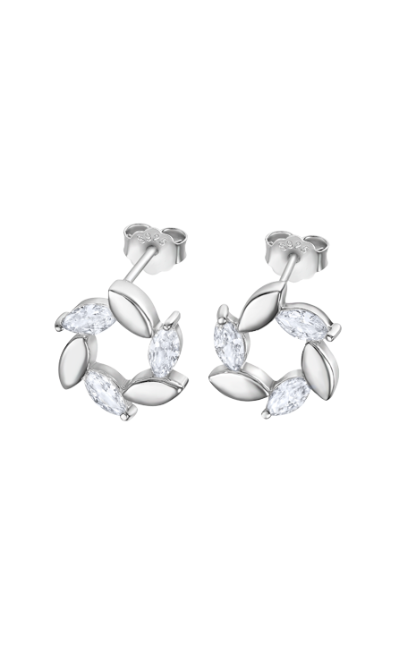 Pendientes Lotus Silver Chica LP3188/4/1