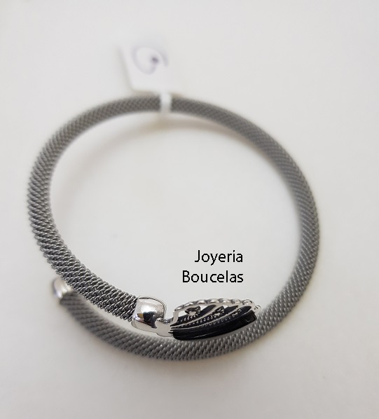 Pulsera Plata/Acero by Fink Chica T18052 - Imagen 2