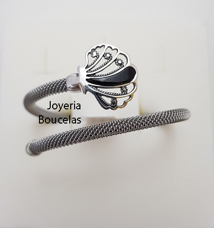 Pulsera Plata/Acero by Fink Chica T18052