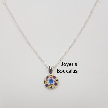 Colgante Cerámica/Plata Chica JMC C16