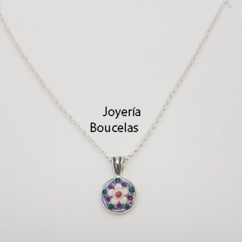 Colgante Cerámica/Plata Chica JMC C17
