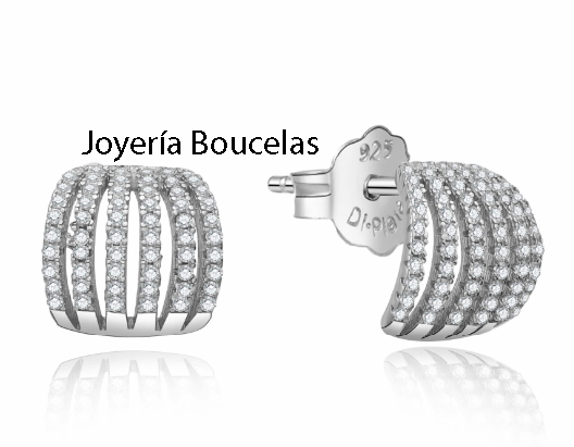 Pendientes Plata Di Plata Chica 2024701