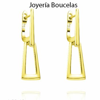 Pendientes Plata Chapada Di Plata Chica 2024793/Y