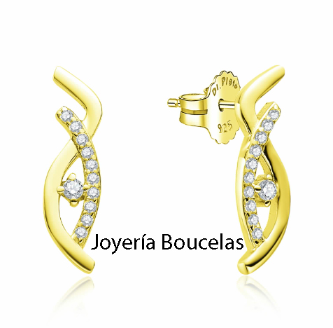 Pendientes Plata Chapada Di Plata Chica 2024810/Y