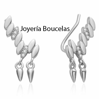 Pendientes Plata Di Plata Chica 2024877