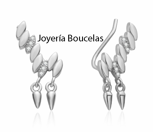 Pendientes Plata Di Plata Chica 2024877
