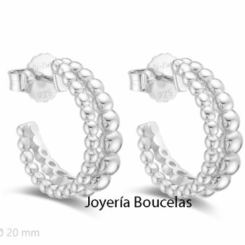 Pendientes Plata Di Plata Chica 2140697/20