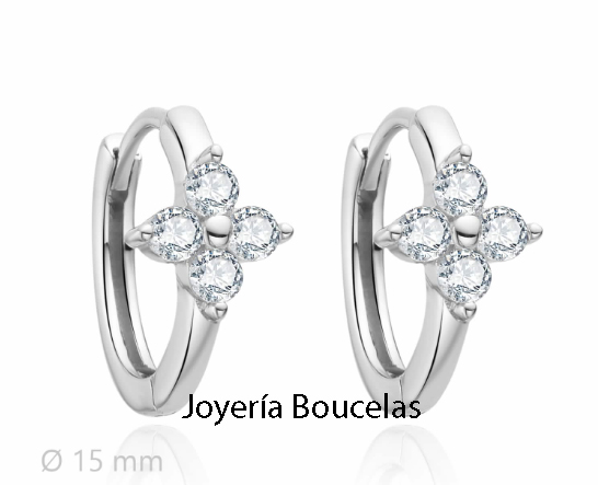 Pendientes Plata Di Plata Chica 2140737