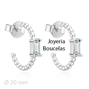 Pendientes Plata Di Plata Chica 2140808/20
