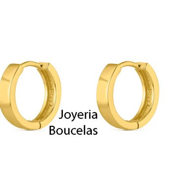 Pendientes Plata Chapada Promojoya Chica 9109604