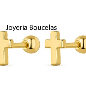 Pendientes Plata Chapada Promojoya Chica 9113165