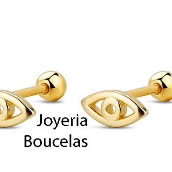 Pendientes Plata Chapada Promojoya Chica 9119692
