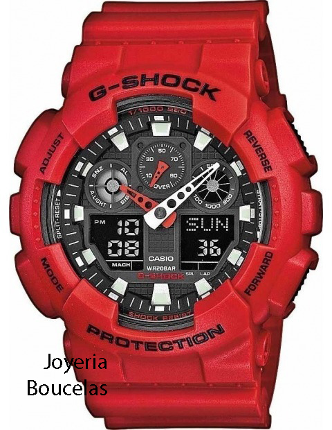 Reloj G-Shock by Casio Ana-Digi Chico GA-100B-4AER