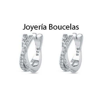 Pendientes Plata Promojoya Chica 9119795