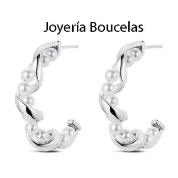 Pendientes Plata Promojoya Chica 9121285