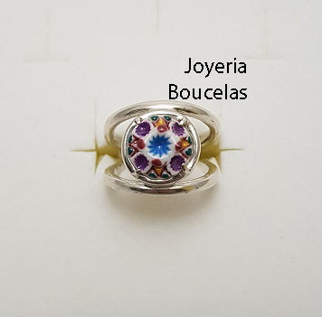 Anillo Cerámica/Plata JMC AD1