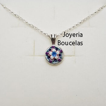 Colgante Plata/Cerámica Chica JMC C18