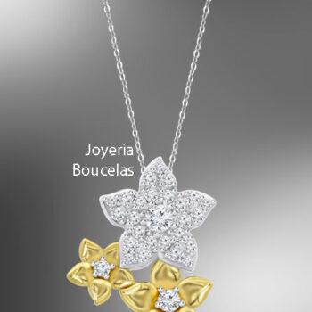 Gargantilla Lotus Silver Chica LP3836/1/2