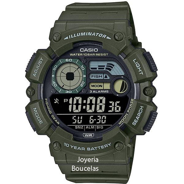 Reloj Casio Digital Chico WS-1500H-3BVEF