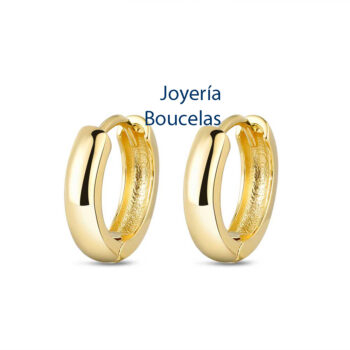 Pendientes Promojoya Aro Chapado Chica 9120298