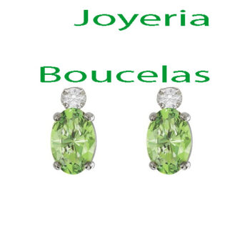 Pendientes Plata Victoria Cruz Chica A5209/14HT