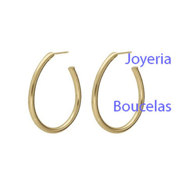 Pendientes Plata Chapada Victoria Cruz Chica A5294/DT