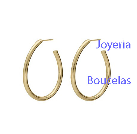 Pendientes Plata Chapada Victoria Cruz Chica A5294/DT