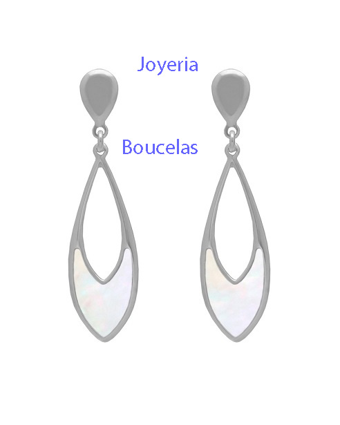 Pendientes Plata Victoria Cruz Chica A5406/29HT