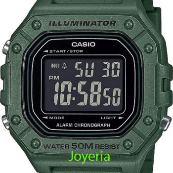 Reloj Casio Chico Digital W-218H-3BVEF