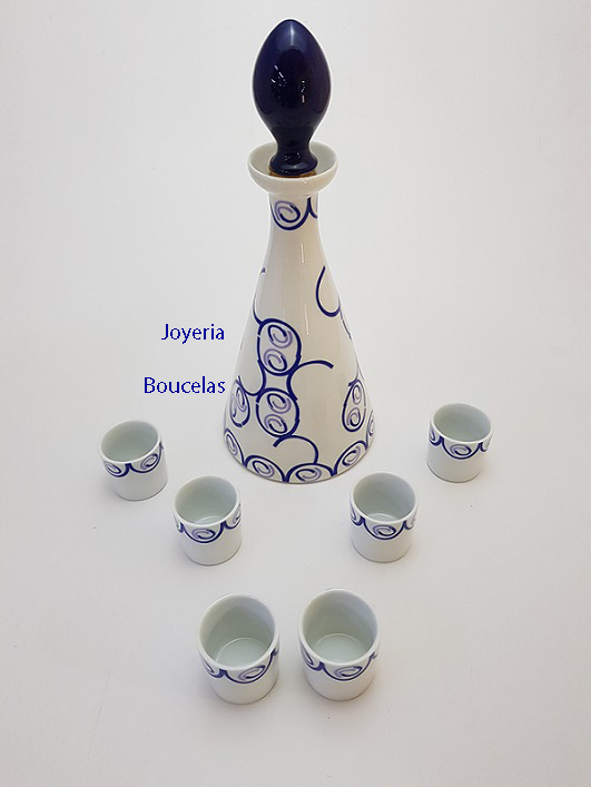 Juego Botella/Chupitos Galos Asubio 5976