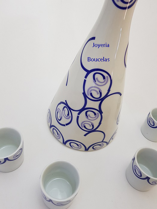 Juego Botella/Chupitos Galos Asubio 5976 - Imagen 4