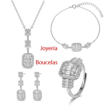 Juego Plata Promojoya Mujer 9124345