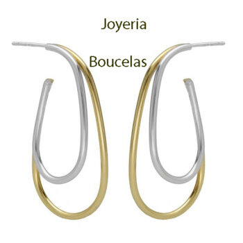 Pendientes Plata Victoria Cruz Chica A4820/BT