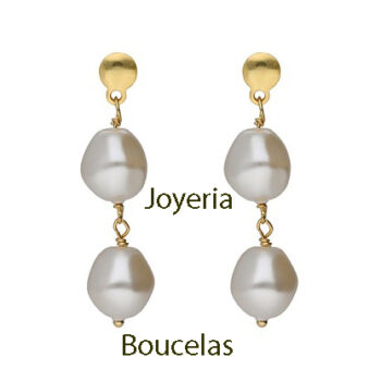 Pendientes Plata Victoria Cruz Chica A5560/00DT