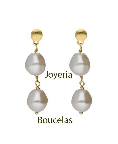 Pendientes Plata Victoria Cruz Chica A5560/00DT