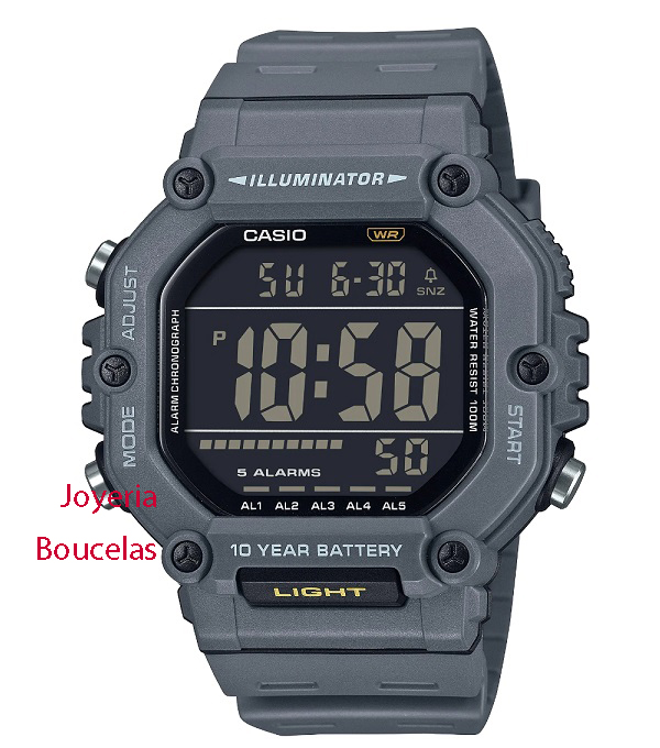 Reloj Casio Digital Chico AE-1600H-8BVEF