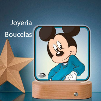 Punto de Luz Mickey Madera/Resina D925MK