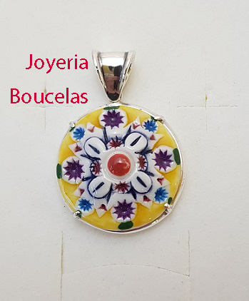 Colgante Cerámica/Plata Chica JMC C1
