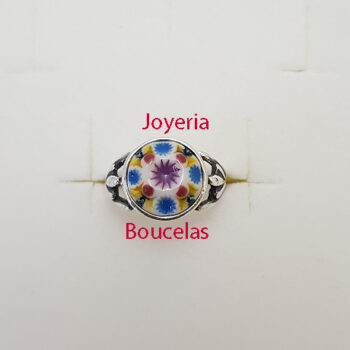 Anillo Cerámica/Plata Chica JMC A1