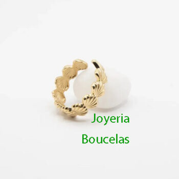 Anillo Pipa Pirita Plata Chica MA/CONCHAS/AN/AU