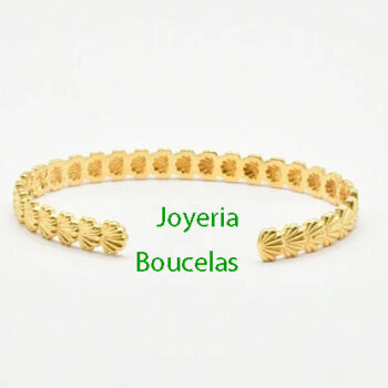 Pulsera Pipa Pirita Plata Chica MA/CONCHAS/TO/AU