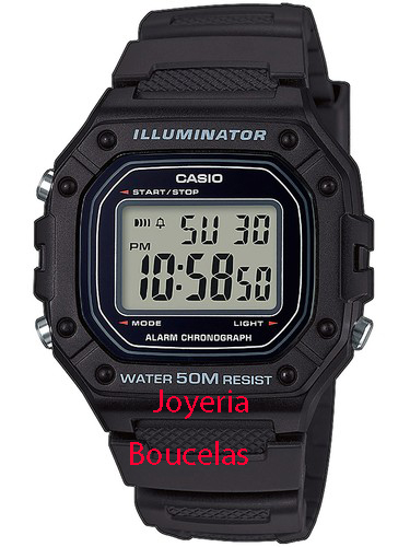 Reloj Casio Digital Chico W/218/1AVEF