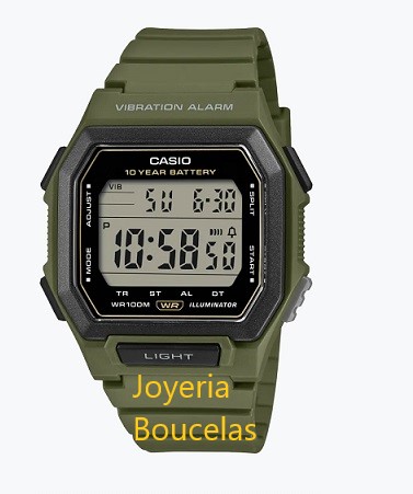 Reloj Casio Digital Chico W-738H-3AVEF