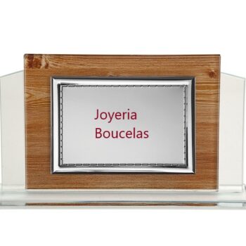 Placa Homenaje Cristal/Aluminio P/2232/3C